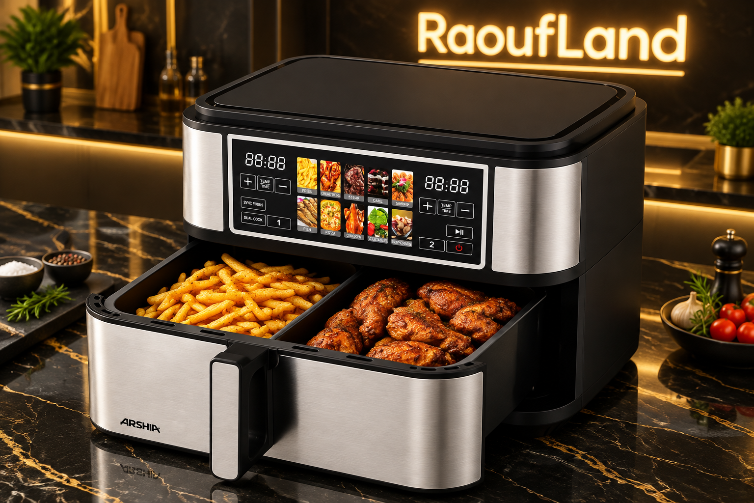 سرخ کن ارشیا  AF-8096A